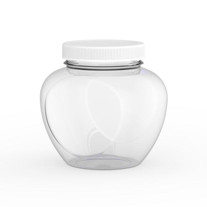 Heart Shaped Jar 420ml